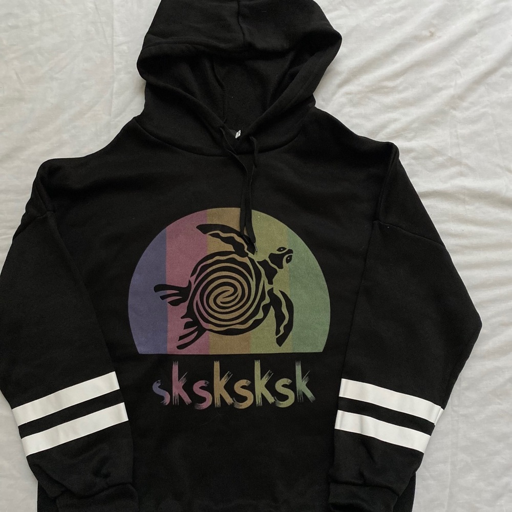 Black hoodie